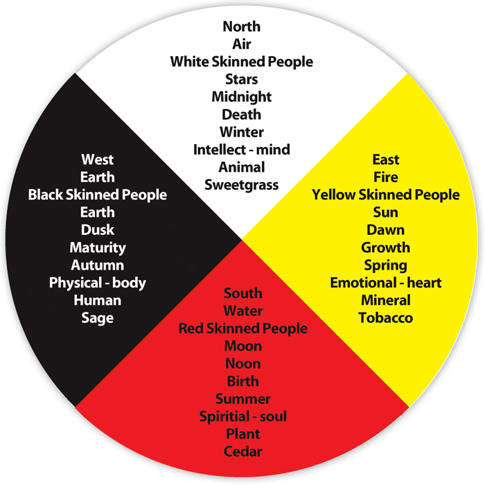 Medicine Wheel Physical Examples