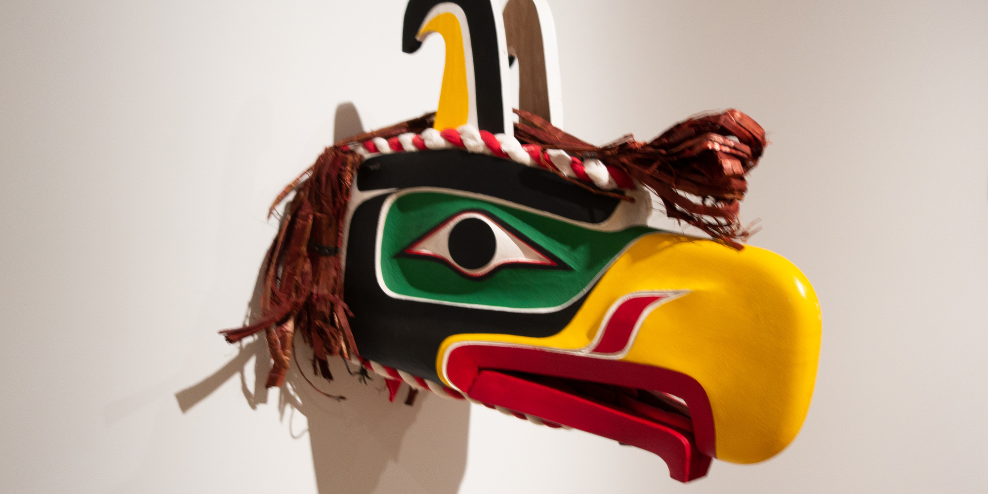 Thunderbird mask, Audain Museum, Whistler, British Columbia. Photo: Thomas Quine, Flickr.