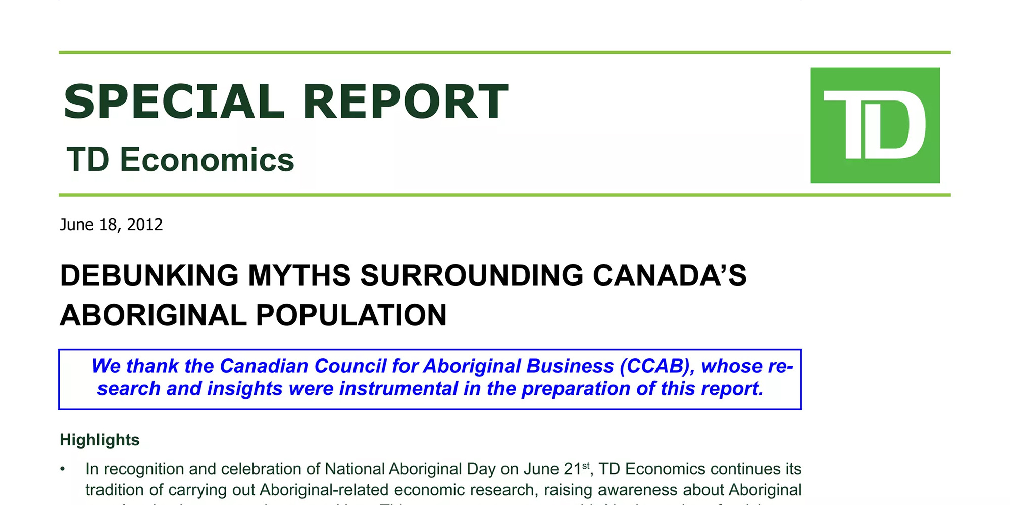 Debunking Myths Surrounding Canada's Aboriginal Population
